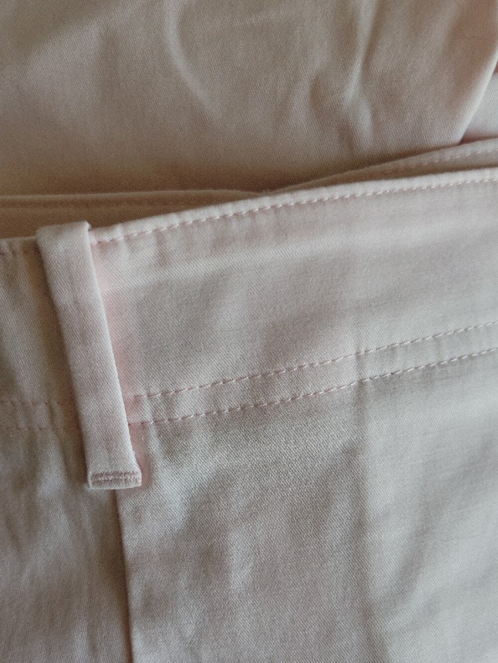 Talbots Pale Pink Tailored Cotton Bermuda Shorts - Picture 7 of 9